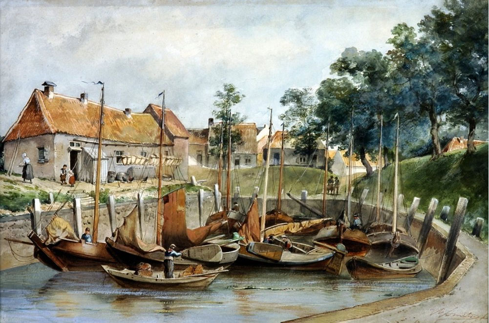 Schokkers binnenhaven